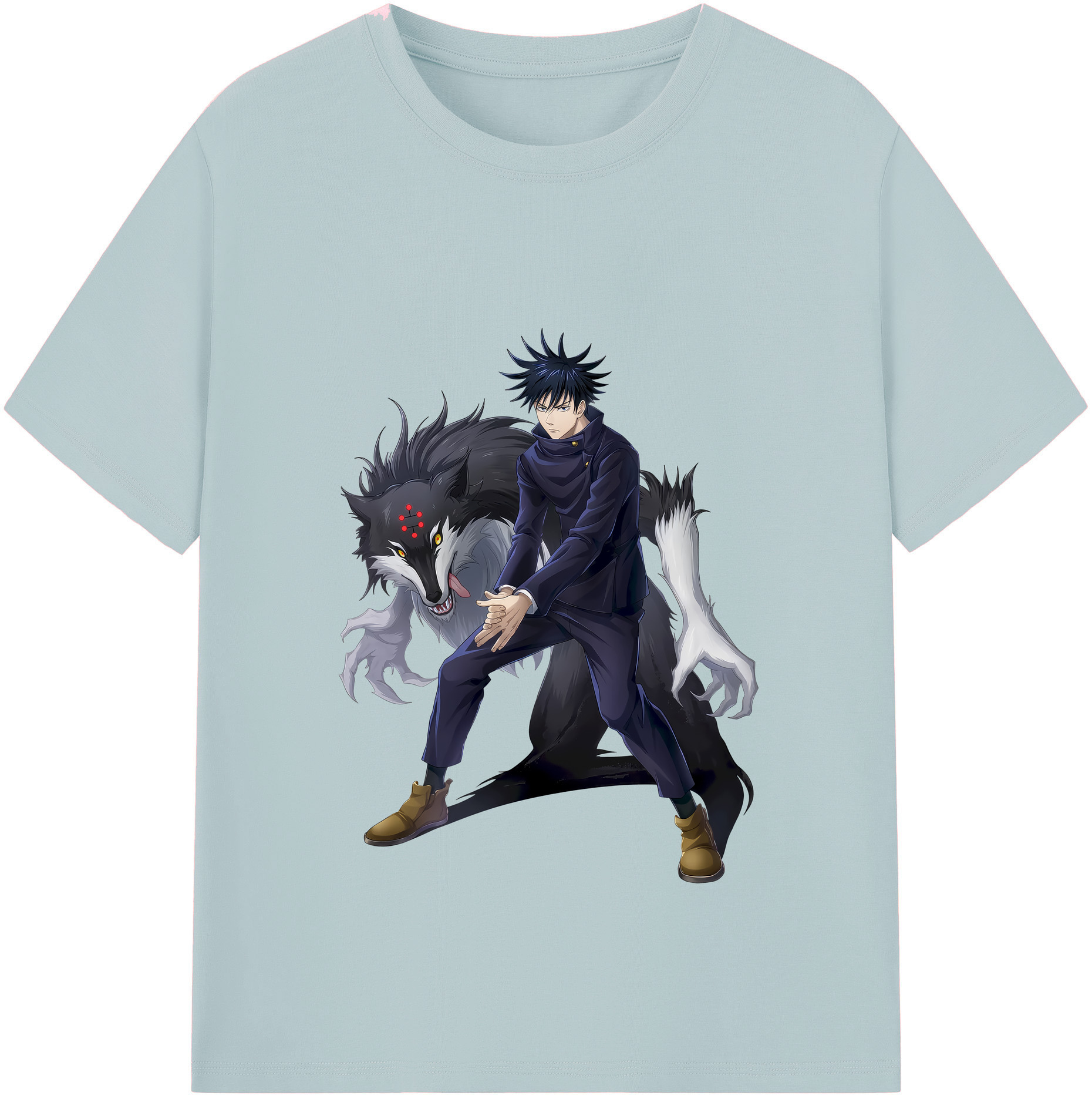 （画像用） 呪術廻戦 Jujutsu Kaisen 綿100％半袖Tシャツ（フロントプリント）